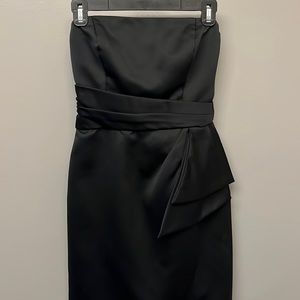 Vintage Victor Costa Strapless Mini Dress. size 6